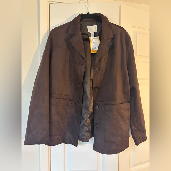 H&M Chocolate Brown Jacket - Picture 3 of 4